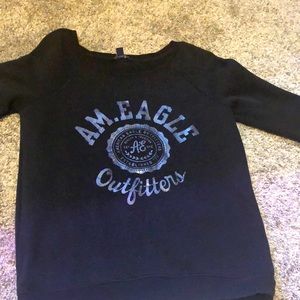 Black crew neck